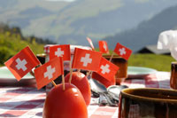 Erster August auf der Lenk im Simmental Erster August auf der Lenk